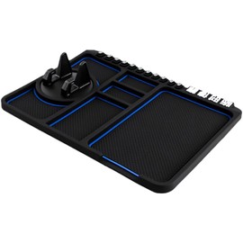 Soporte para Teléfono Móvil Antideslizante, Base de Silicona para Tablero de Automóvil, Estable y Seguro, para Viajes, Compatible con Múltiples Dispositivos