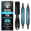 Viking Revolution Beard Pen (2-Pack) Waterproof Beard Filler Pen with