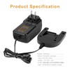 Shentec 1.2V-18V Porter Cable Ni-MH/Ni-Cd Charger Compatible with Porter Cable