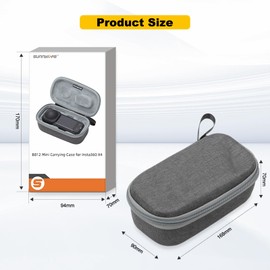 SYACHI Case for Insta 360 X4 Carry Case for Insta360 Accessories, Portable Small Bag for Insta 360 X4, Hard Shell Travel Bag for Insta360 X4 Action Camera for Insta 360 X4 Protective Case Camera