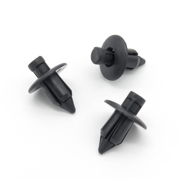 VVO Fasteners- Black Plastic Windscreen Cowl/Scuttle Panel Clips for Volvo
