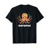 Happy Dot Day Octopus Dotopus Funny Pun Animal T-Shirt