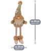 com-four® Premium Edge Stool, Large Gnome in XXL for Christmas