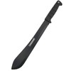 21” Machete Black Bolo 6mm Thick Heavy Duty Rubber Handle