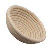 Round Bread Proofing Basket with Liner Cloth Dough Rising Rattan