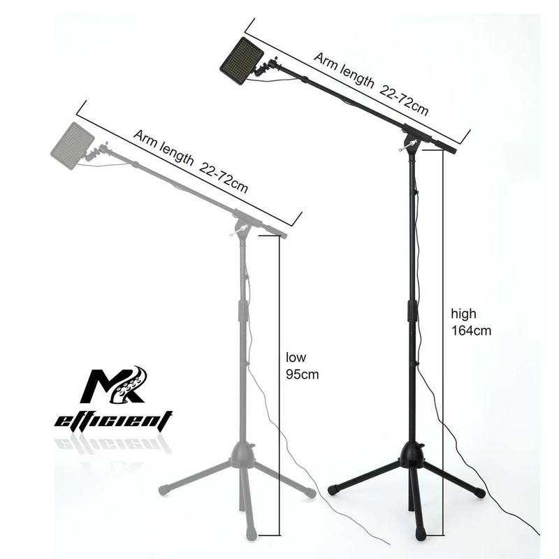Portable Tripod, Polarized LED Tattoo Work Light Specialized Tripod –
