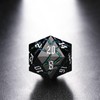 Soar Forge Metal Dice for DND - Ancient Cracked Glitter