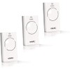 3 FAAC garage door remote control, gate opener, radio transmitter,