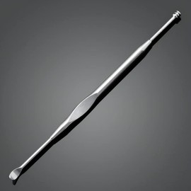 EXLEAD 耳かき ステンレス 匠 耳掃除 耳垢 ごっそり よく取れる ポイント消化 スパイラル型 らせん スクリュー みみかき 金属製 (A)