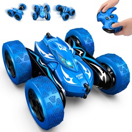 Excitobo Remote Control Car, 4WD 2.4GHz Fast RC Cars with Wheel Lights, Toys for Age 3-12 Birthday Gifts Christmas Toys for 3-12 Year Olds, Type-C Charging Rechargeable