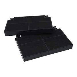2 x Carbon Filter Activated Carbon Filter 140 mm Compatible with Zanussi 50290660005 9029793552 E3CFF70 ZHP 615 X Faber EFF70 Cooker Hood