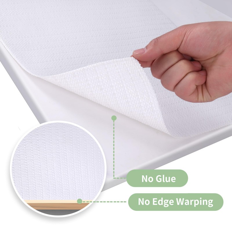 Shelf Liners for Kitchen Cabinets Non Adhesive Drawer Liner 17in