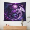 AAVEUP Yin Yang Dragon Tapestry Mysterious Dream Purple Star Asian