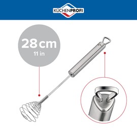 Kuechenprofi Parma Push Whisk, 11", Silver