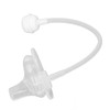 Bottle Nipple with Weighted Straw Duckbill Spout Transparent Soft Silicone