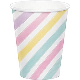 Creative Converting Unicorn Sparkle 9oz Paper Cups Party Supplies, Multicolor