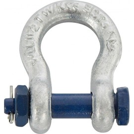 'Rigg ATEC High-Strength Hot-Dip Galvanised Shackle 7/16 1.5 T