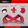 RL Grips™ Straps 8 for Professional Weightlifting and Powerlifting -