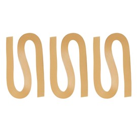 PATIKIL 360pcs Quilling Strips Paper 3mm(1/8") 54cm Origami Paper Quilling Strip for Art DIY Hand Craft Christmas, Light Tan