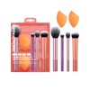 Real Techniques, Everyday Essentials, Set de Brochas de Maquillaje con