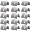 Pack of 15 Windscreen Rain Deflector Clip, Stainless Steel Windscreen