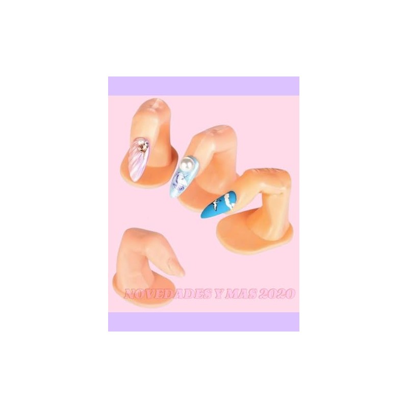 50 Piezas Dedos De Uñas Practica Para Diseños Uñas Muestrio,arte