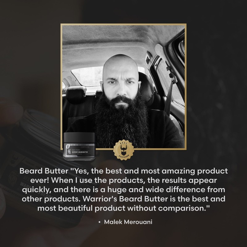 The Beard Struggle Warrior's Beard Butter Silver Collection 50g, Viking