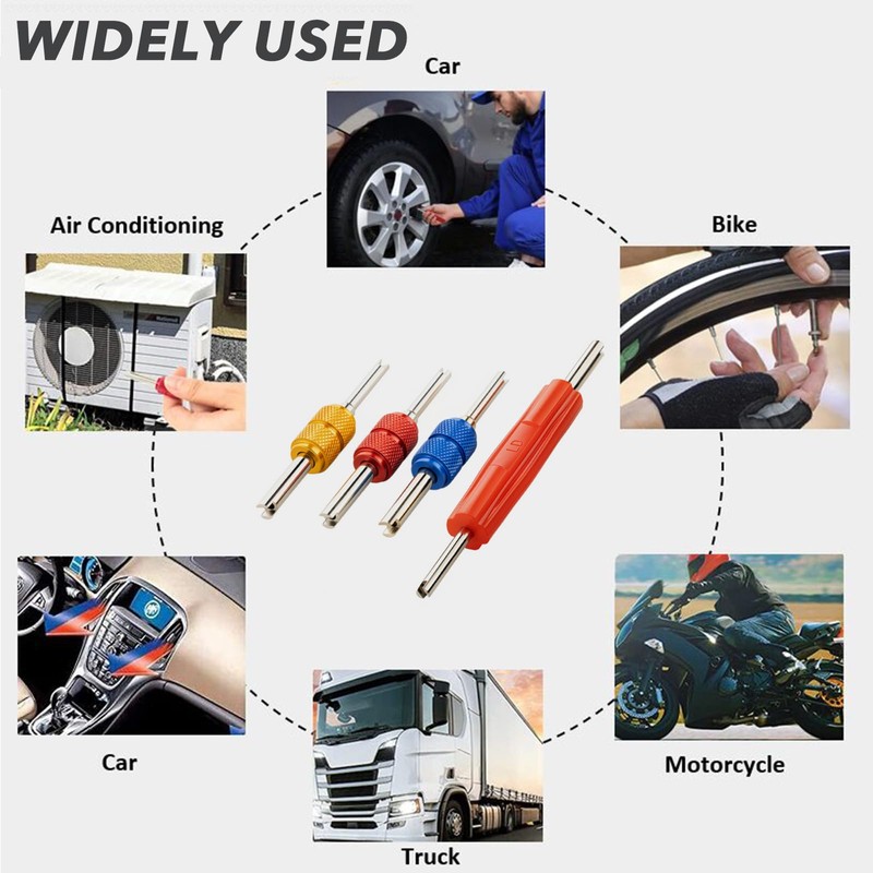 ROSY PIXEL Diking R134A R12 A/C HVAC Air Conditioner Schrader