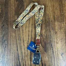 Old School Camo Long Lanyard