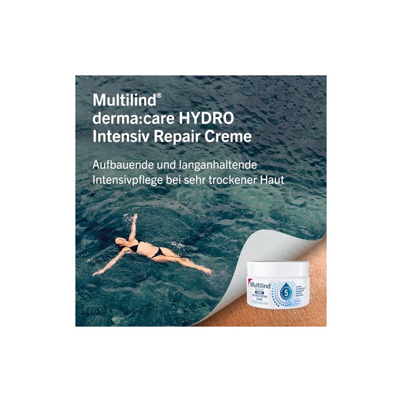 Multilind DermaCare Hydro Intens.Repair Moisture Cr. 150 ml