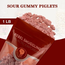 Sour Gummy Pig Candy Bulk 1LB Bag by Rebel Smuggling Galactic Emporium
