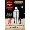 25oz Cocktail Shaker Set - Drink Shaker with Bartender Strainer