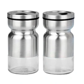 Cuisinox Salt and Pepper Shaker Set with Caddy