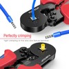 Tubtap® Crimping Pliers Set with 1200 Pieces Ferrules with 1200