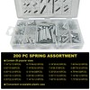 200PCS Compression Springs Assorted – 20 Sizes Spring Steel Set