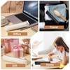 CIATBYYJ 2 Pcs PU Leather Pencil Pouch,Slim Design Pen Pouch