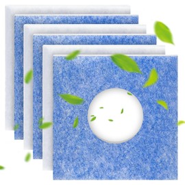 Ancable 6 pieces replacement filters for Limodor Limot fans LF/ELF and F/C, type F-LF/5 00010 LIG - 226 x 226 x 18 mm, hole 95 mm, dust filter air filter, filter class G4