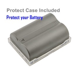 Kastar 3-Pack EN-EL3e Battery and LCD AC Charger Compatible with Nikon ENEL3e, ENEL3a, ENEL3 Battery, Nikon D700, Nikon D80, Nikon D90 Digital SLR Camera, Nikon MB-D10, Nikon MB-D80 Battery Grip