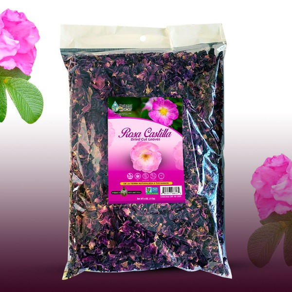 Tierra Naturaleza Herbs & Tea Pétalos de Rosa de Castilla 4 oz-113g Rosebud Petals