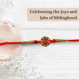 STORE INDYA Rakhi for brother | Rakhi for bhaiya | Rakhi for brother and bhabhi | Unique, Trendy and Luxurious | Premium Rakhi | Rakhi Set | Rakhi for Raksha Bandhan Festival | Indian Rakhi