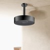 AULEEND，high pressure shower heads，with Anti-Clog Rubber Jets - 360° Rotation