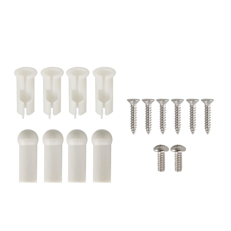 SEBLAFF 2 Pair Sunvisor Support Brackets Kit Bracket with Screws