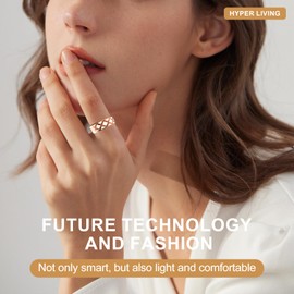 【New】 Smart Ring, Records Sleep, Exercise, Waterproof Remote Photography Men/Women, Fitness Tracker (10)