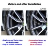 4PCS 3D Wheel hub Stickers Decorative Stickers M Sticker car