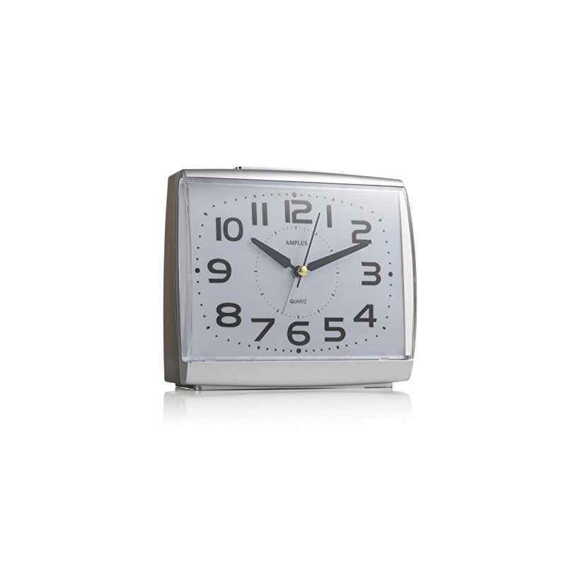 KG Homewares Large Numbers Dial With Silent Sweep Light Snooze