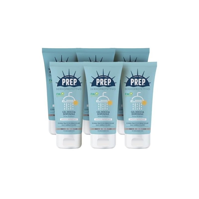 PREP -Gel After-Sun-Dusche 250 ml x 6 Einheiten