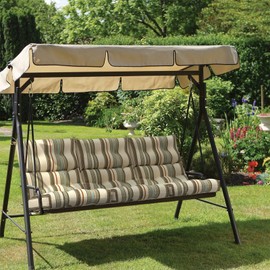 TWLEAR Outdoor High Back Patio Chair Cushions, Tufted Rocking Chair Cushions, Adirondack Cushions for Garden Porch Home Chairs Use, 44” x 22” x 4”, 2 Pack,Stripe Onyx