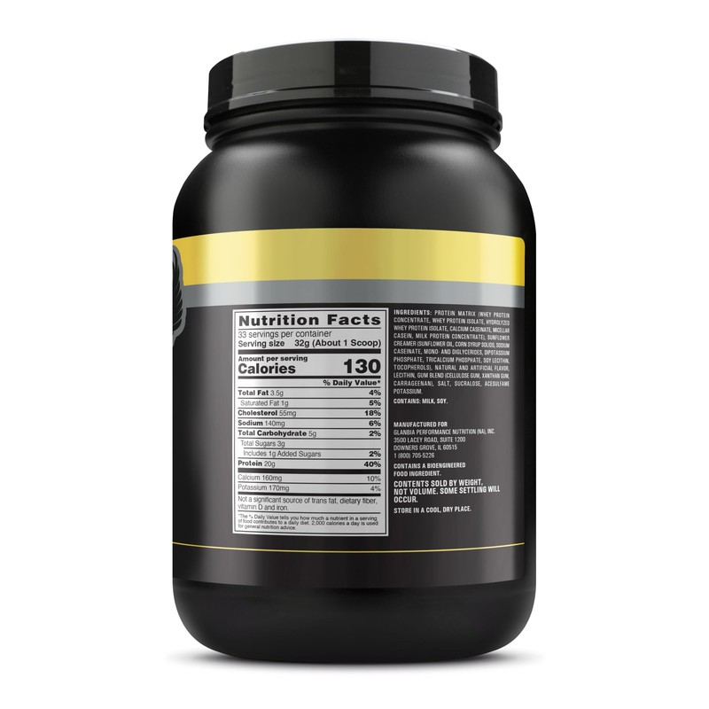 American Body Building (ABB Pure Pro Protein Powder, Vanilla, 33