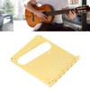 Top Loader Guitar Bridge Plate Steel 6 Strings Gold Color