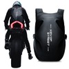 WEPLAN Motorcycle Backpack,waterproof helmet backpack for Men and women,Motorcycle Tail